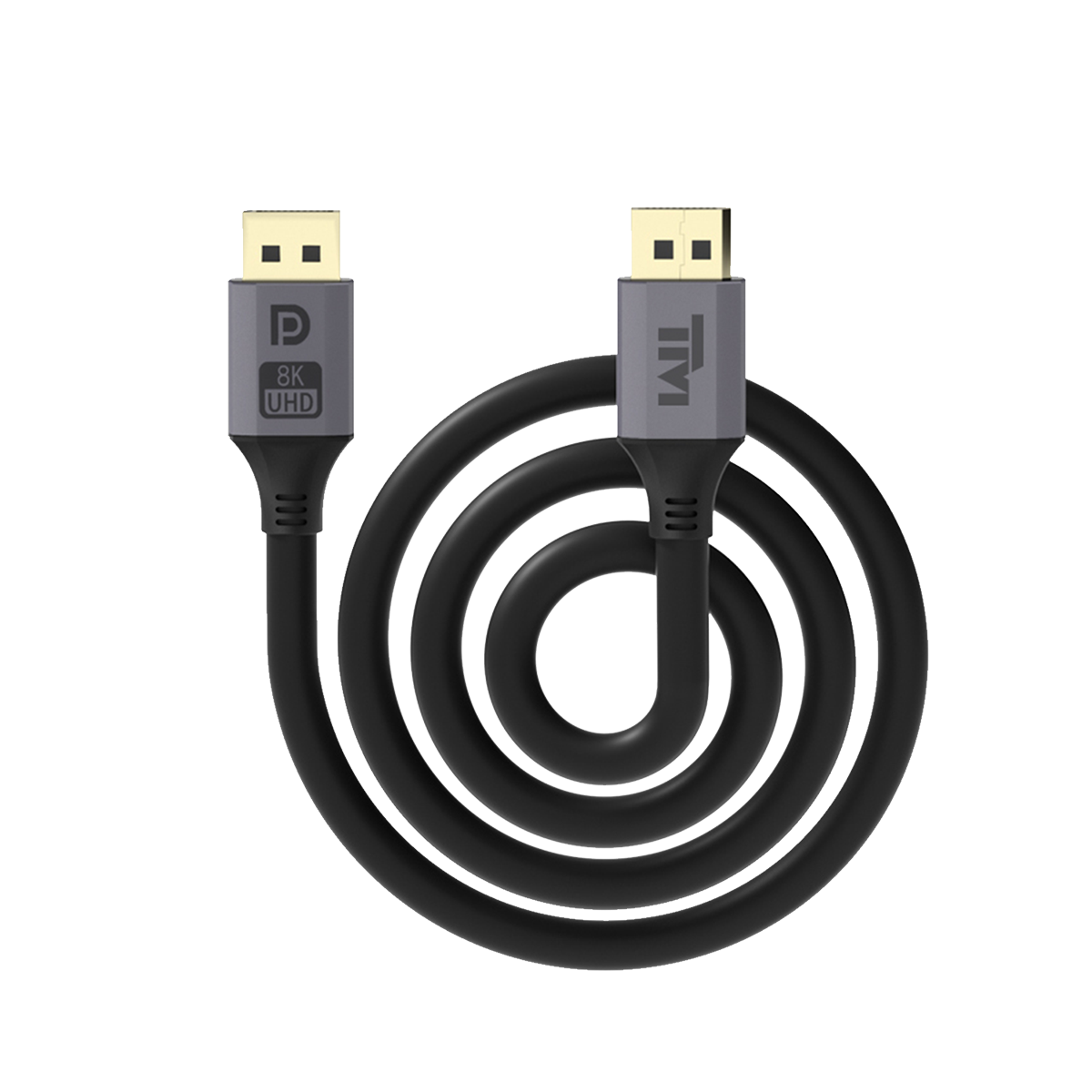 Twisted Minds Display Port Cable Resolution 8K/60Hz, 4K/144Hz, 4K/120Hz, 4K/60Hz Bandwidth 32.4Gbps - 3 Meter