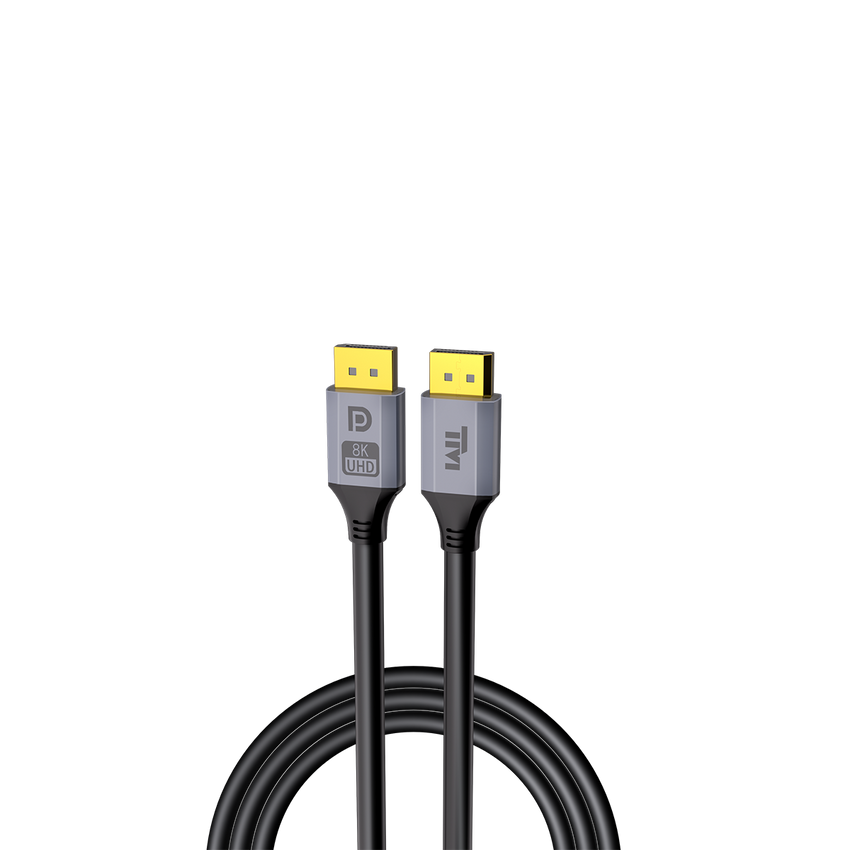 Twisted Minds Display Port Cable Resolution 8K/60Hz, 4K/144Hz, 4K/120Hz, 4K/60Hz Bandwidth 32.4Gbps - 3 Meter