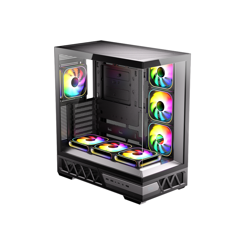 Twisted Minds DOMINATOR Gaming Case Mid Tower Black – TM-DOMINATOR-B