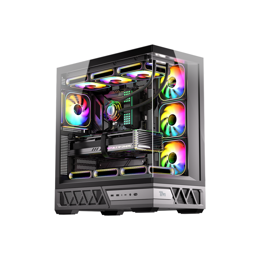 Twisted Minds DOMINATOR Gaming Case Mid Tower Black – TM-DOMINATOR-B