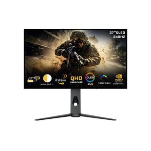 Twisted Minds 27" Prestige X Series OLED QHD 240HZ, IPS, 0.3 MS, HDMI 2.1 Gaming Monitor - TM27OLD2K240