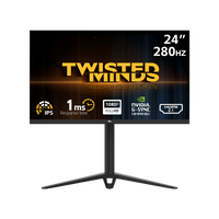 TwistedMinds 24” FHD, 280HZ, 1MS ,IPS HDMI 2.1 Gaming Monitor - TM24FHD280IPS
