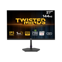 TM ECO SERIES 27”, 144hz, 1MS, FHD, HDMI 2.1 & DP 1.4 Gaming Monitor  TM27FHD144IPS