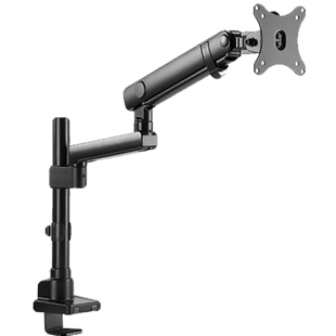 ذراع شاشة Twisted Minds أحادي رفيع مثبت على عمود، مزود بنابض مساعد TM-20-C06P