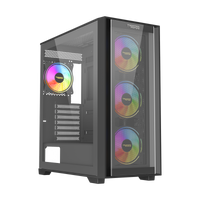 علبة ألعاب Twisted Minds Storm Rider - 04 متوسطة الحجم - أسود - TM-CT200-B