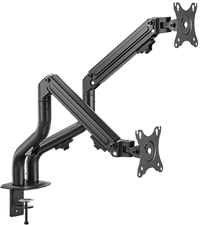 ذراع شاشة مزدوجة من تويستد مايندز، على شكل أنبوب، مزود بنابض موازنة، TM-71-C012 