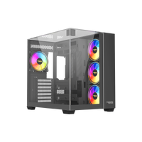 صندوق ألعاب Twisted Warden Rider - 04 Mid Tower - أسود – TM-M2858-B