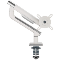 Twisted Minds Single Monitor Premium Silm Spring Assisted Monitor Arm - White TM-49-C06-W