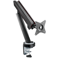 ذراع شاشة ألعاب احترافية من تويستد مايندز، مزود بنابض مساعد، بإضاءة RGB، موديل TM-39-C06U