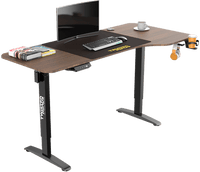 مكتب ألعاب على شكل حرف T من تويستد مايندز، قابل لتعديل الارتفاع كهربائياً - يمين TM-T-9085-R