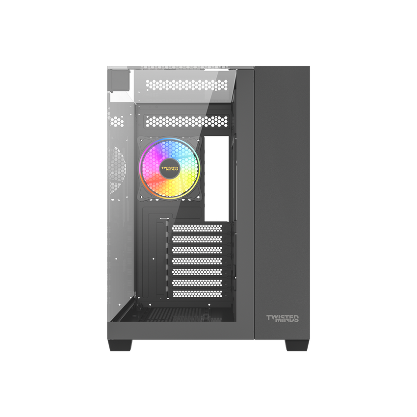 صندوق ألعاب Twisted Warden Rider - 04 Mid Tower - أسود – TM-M2858-B