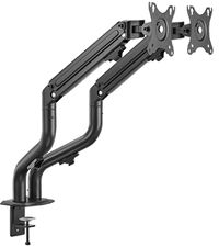 ذراع شاشة مزدوجة من تويستد مايندز، على شكل أنبوب، مزود بنابض موازنة، TM-71-C012 