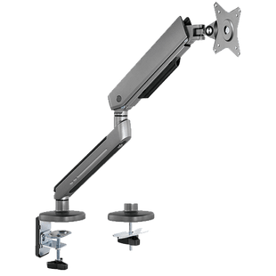 ذراع شاشة ألعاب فردي فاخر من تويستد مايندز بإضاءة RGB - رمادي - TM-54-C06-G
