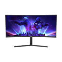 Twistedminds Eclipse Pro Series 34” WQHD (3440×1440) ,180Hz, 1ms Curved, HDR10 Adjustable Stand, Dual 3W Speakers Gaming Monitor - TM34CWQHDVA