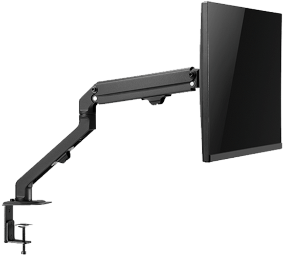 ذراع شاشة Twisted Minds أحادي بسيط مزود بنابض TM-45-C06