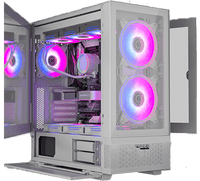 علبة ألعاب Twisted Minds Minimalist -04 متوسطة الحجم - أبيض TM-X5-W