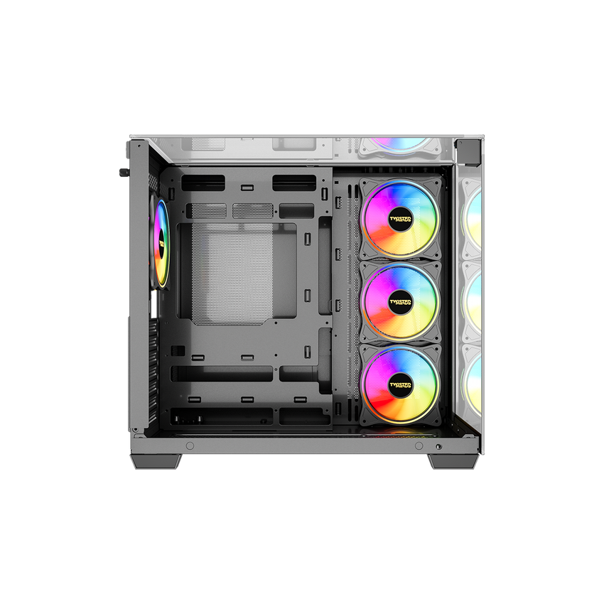 صندوق ألعاب Twisted Warden Rider - 04 Mid Tower - أسود – TM-M2858-B