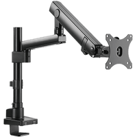 ذراع شاشة Twisted Minds أحادي رفيع مثبت على عمود، مزود بنابض مساعد TM-20-C06P