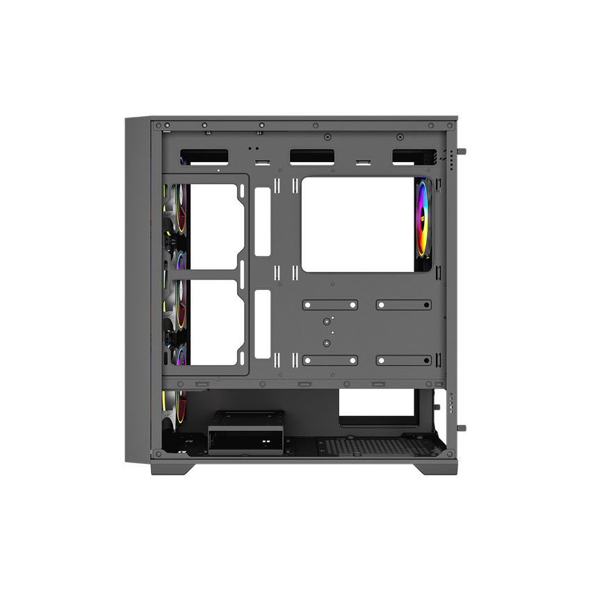 علبة ألعاب Twisted Minds Storm Rider - 04 متوسطة الحجم - أسود - TM-CT200-B