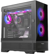 علبة ألعاب Twisted Minds Minimalist -04 متوسطة الحجم - أسود TM-X5-B