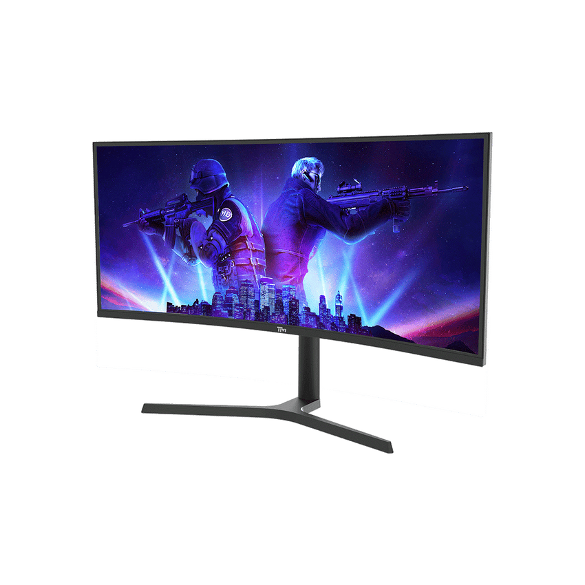 Twistedminds Eclipse Pro Series 34” WQHD (3440×1440) ,180Hz, 1ms Curved, HDR10 Adjustable Stand, Dual 3W Speakers Gaming Monitor - TM34CWQHDVA