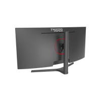 Twistedminds Eclipse Pro Series 34” WQHD (3440×1440) ,180Hz, 1ms Curved, HDR10 Adjustable Stand, Dual 3W Speakers Gaming Monitor - TM34CWQHDVA
