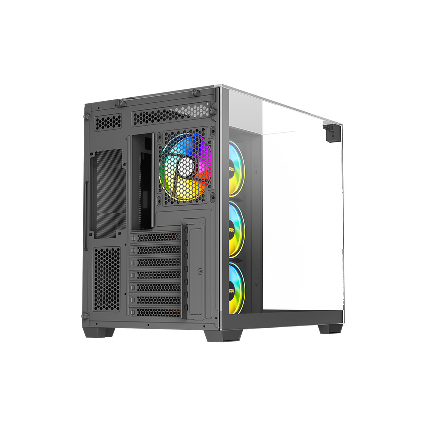 صندوق ألعاب Twisted Warden Rider - 04 Mid Tower - أسود – TM-M2858-B