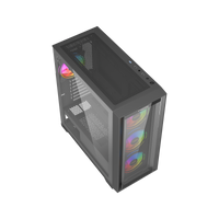 علبة ألعاب Twisted Minds Storm Rider - 04 متوسطة الحجم - أسود - TM-CT200-B