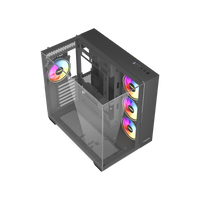 صندوق ألعاب Twisted Warden Rider - 04 Mid Tower - أسود – TM-M2858-B