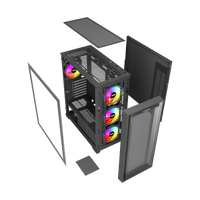 علبة ألعاب Twisted Minds Storm Rider - 04 متوسطة الحجم - أسود - TM-CT200-B