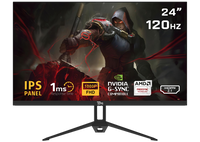 TM ECO SERIES 24”, 120hz, 1MS, FHD, HDMI 2.1 & DP 1.4 Gaming Monitor  TM24FHD120IPS