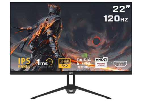 تويستد مايندز, شاشة الألعاب بحجم 22 بوصة, 120 هرتز, زمن الاستجابه 1, اتش دي ام اي 2.1