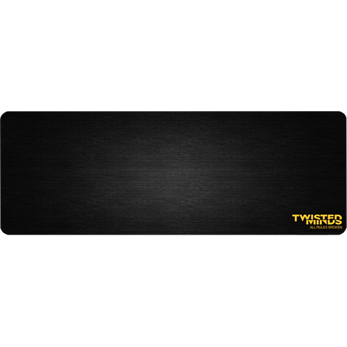 Twisted Minds TM-HORIZON-X 4-in-1 Gaming Combo - Wired Keyboard, Adjustable DPI Mouse, Steady-Light Headset, and Mouse Pad - Black