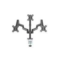 Twistedminds Premium Triple Monitors Aluminum Pole Mounted Gas Spring Monitor Arm – TM-26-C018P