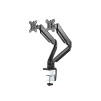 Twistedminds Premium Dual Monitors Aluminum Gas Spring Monitor Arm – TM-26C012