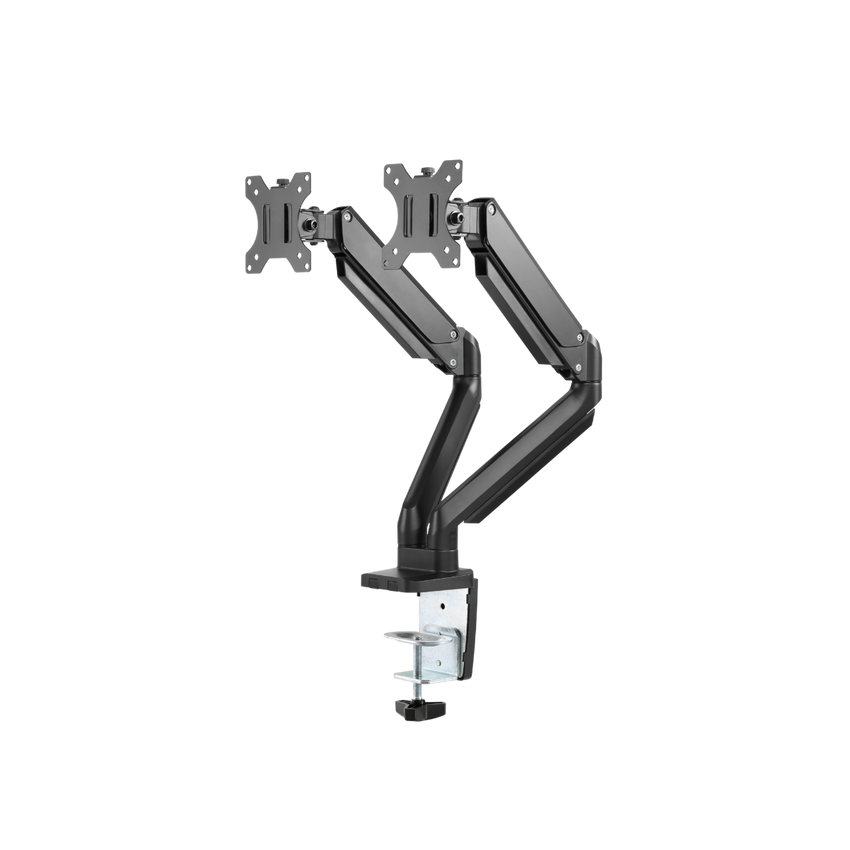 Twistedminds Premium Dual Monitors Aluminum Gas Spring Monitor Arm – TM-26C012