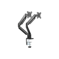 Twistedminds Premium Dual Monitors Aluminum Gas Spring Monitor Arm – TM-26C012