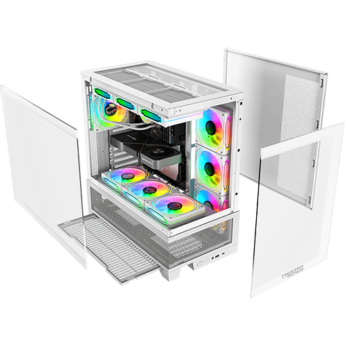 صندوق ألعاب Twisted Minds Phantek - 07 Mid Tower - TM-245-3-W