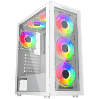 علبة ألعاب Twisted Minds Manic Shooter-03 متوسطة الحجم من الزجاج المقوى - TM-350-18-W