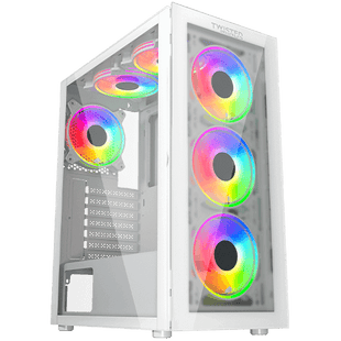 علبة ألعاب Twisted Minds Manic Shooter-03 متوسطة الحجم من الزجاج المقوى - TM-350-18-W