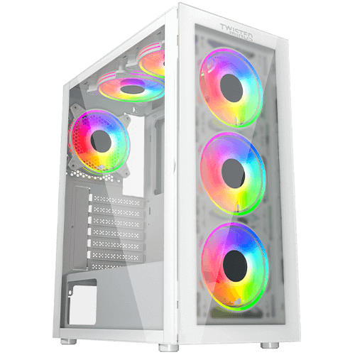 علبة ألعاب Twisted Minds Manic Shooter-03 متوسطة الحجم من الزجاج المقوى - TM-350-18-W