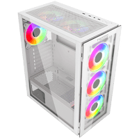 علبة ألعاب Twisted Minds Manic Shooter-03 متوسطة الحجم من الزجاج المقوى - TM-350-18-W