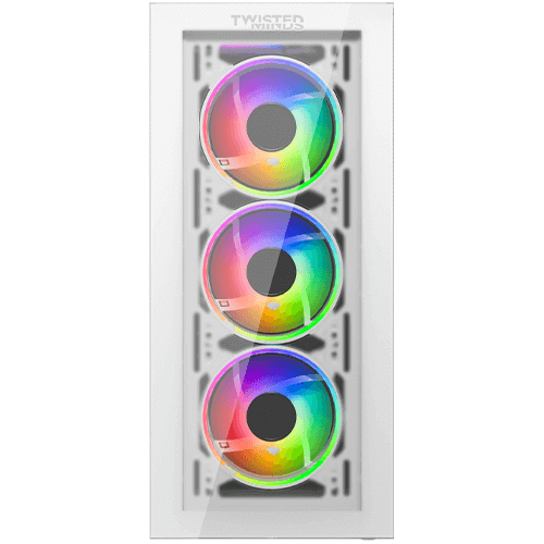 علبة ألعاب Twisted Minds Manic Shooter-03 متوسطة الحجم من الزجاج المقوى - TM-350-18-W