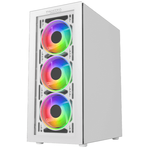 علبة ألعاب Twisted Minds Manic Shooter-03 متوسطة الحجم من الزجاج المقوى - TM-350-18-W