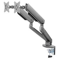 أذرع شاشات الألعاب المزدوجة المميزة من تويستد مايندز أيدينتيتي مع إضاءة RGB TM-54-C012-G