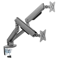 أذرع شاشات الألعاب المزدوجة المميزة من تويستد مايندز أيدينتيتي مع إضاءة RGB TM-54-C012-G