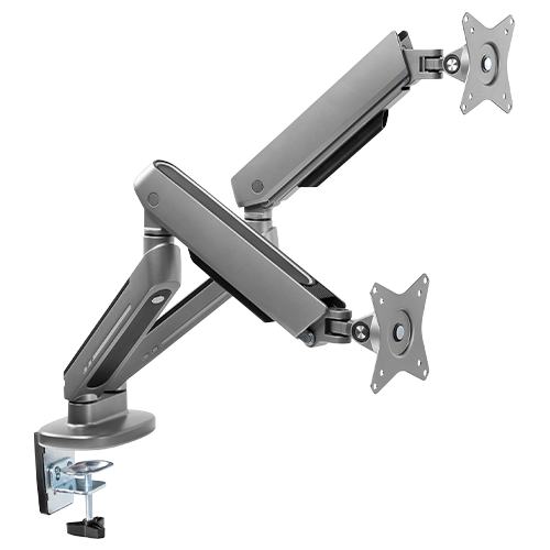أذرع شاشات الألعاب المزدوجة المميزة من تويستد مايندز أيدينتيتي مع إضاءة RGB TM-54-C012-G