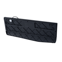 لوحة مفاتيح تويستد مايندز K12 كافارا سيريز 2 في 1 كومبو سلكية خفيفة الوزن - أسود - (تخطيط إنجليزي / عربي)