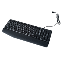 لوحة مفاتيح تويستد مايندز K12 كافارا سيريز 2 في 1 كومبو سلكية خفيفة الوزن - أسود - (تخطيط إنجليزي / عربي)