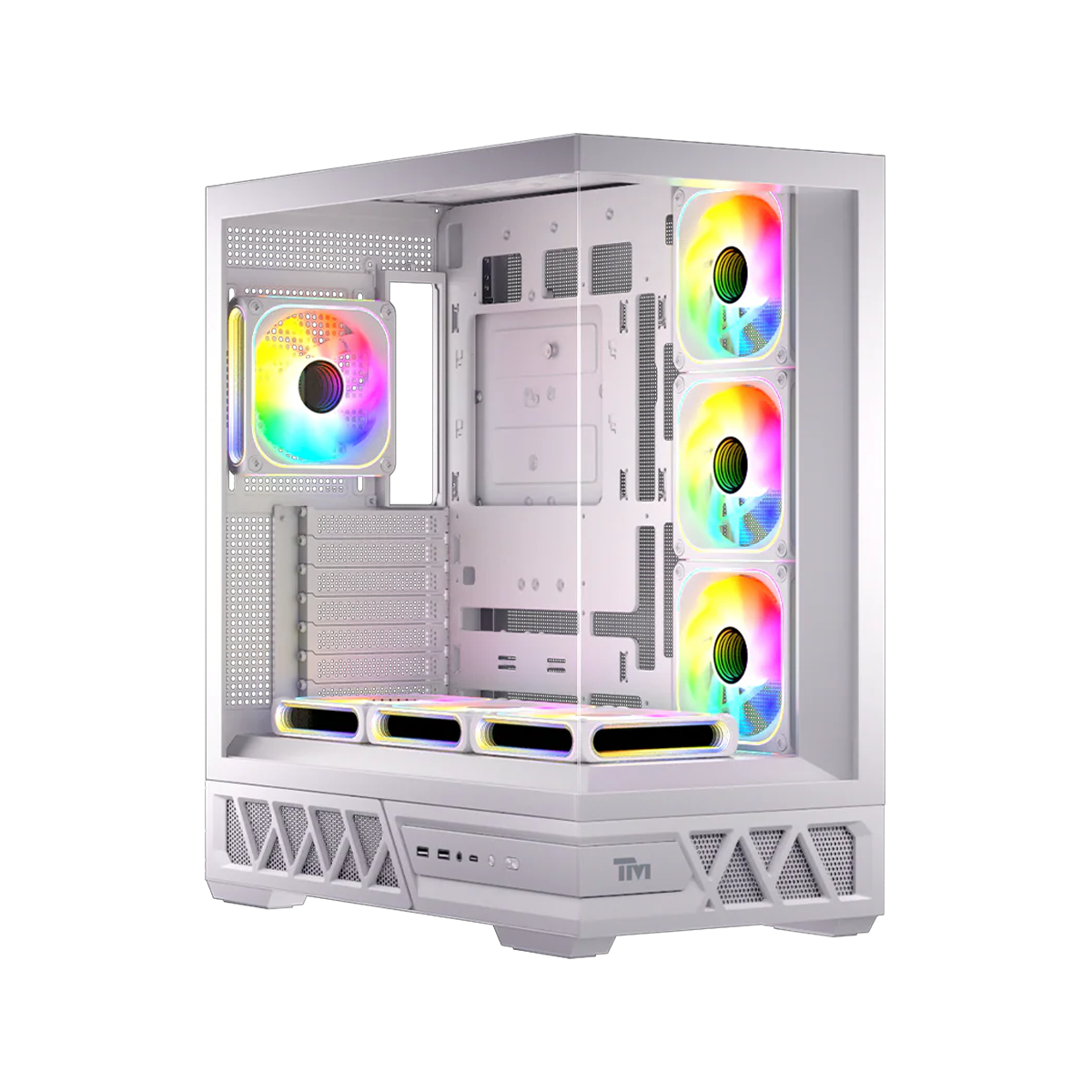 Twisted Minds DOMINATOR Gaming Case Mid Tower - White - TM-DOMINATOR-W